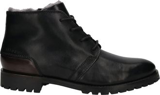 Bugatti Black Paule Rugged Leather Boots