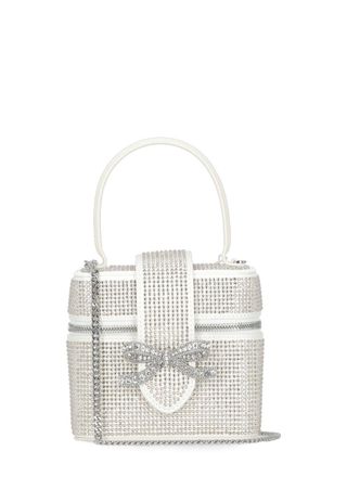 Self Portrait Rhinestone Vanity Bag