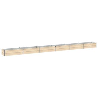 vidaXL Cama De Jard&iacute;n Elevada Marfil 480 X 40 X 24 Cm Vidaxl