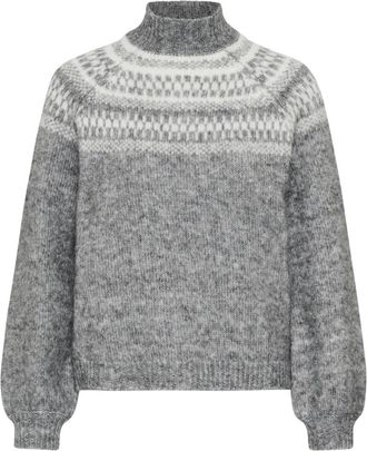 Kaffe Knitwear - Knitwear - Mujer - Gris - 2XL