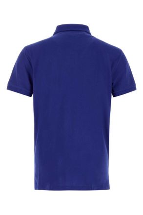 Polo Ralph Lauren Mens Blue Cotton Polo Shirt Classicazurec7201 Exterior: Maglie Sweater