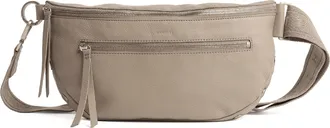 Hammitt Hammitt Charles Crossbody Pewter Pebble Brushed Silver Lrg