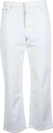 Fabiana Filippi jeans - Dames - Cropped Jeans - Wit - XS - Katoen - Jeans