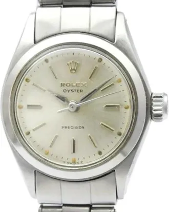 Rolex Orologio da polso Oyster Precision 6410 Pre-owned - - Pre-owned - Donna - Grigio - ONE SIZE