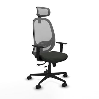 Piqueras y Crespo Silla De Oficina Piqueras Y Crespo Cilanco Negro Espuma Alta Densidad