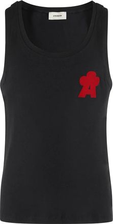 A Paper Kid Sleeveless Tops, female, Black, XL, Stylish Tank Top