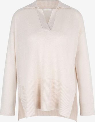 Fedeli Lang&auml;rmeliges Polohemd aus Kaschmir Niche