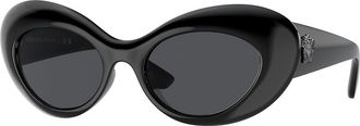 Versace VE4456U GB1/87 Womens Sunglasses Black Size 52