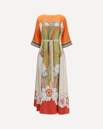 La DoubleJ Silk Muumuu Dress Female XS