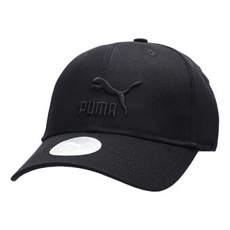 Puma Athleisure Casual Sports Baseball Cap Black 022554-15