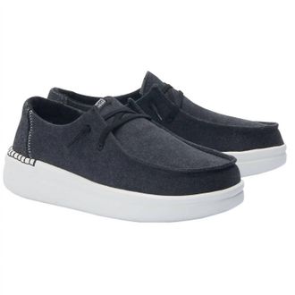 Hey Dude Womens Wendy Rise Sneakers In Black