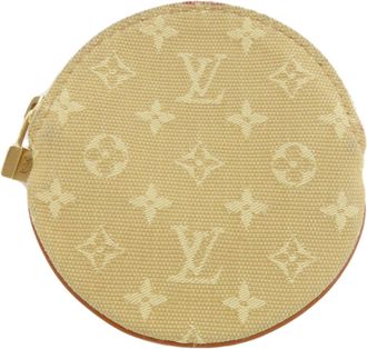 Louis Vuitton Monogram Beige Monogram Monogram Coin Purse/Coin Case (Pre-Owned)