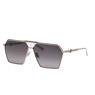 Philipp Plein Sunglasses - male - Philipp Plein - Sunglasses - Gray - 66 MM - Accessories