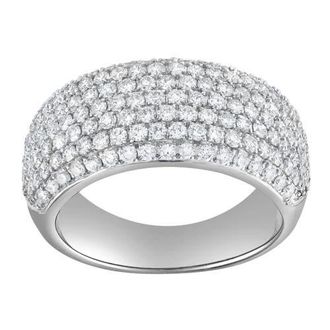 LuvMyJewelry Grandeur 1.50 Ct Natural Diamond 10K Gold Ring in 10K White Gold at Nordstrom, Size 6.5