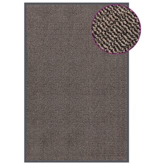 Berkfield Home Doormat Tufted 120x180 cm Dark Brown