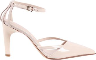 Sergio Levantesi Glossy Stone Leather Pumps