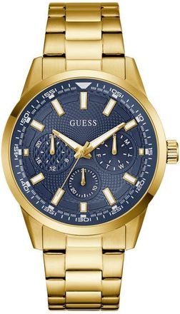 Guess Trey Multifunction Bracelet Watch, 44mm in Gold Tone at Nordstrom