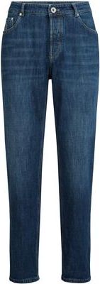 Brunello Cucinelli Lightweight denim trousers in Dark Denim at Nordstrom, Size 48 It