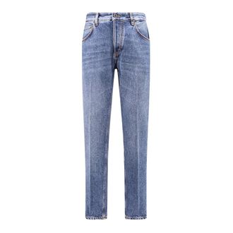 Pantaloni Torino Rechte Jeans - Heren - Jeans - Blauw - Maat: W40 Katoen
