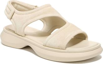 Vince Womens Fresca Satin Sandal In Moonlight