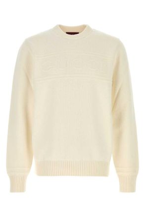 Gucci Off White Logo Sweater