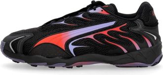 Puma Zwart/Rode Lage Inhale Herenschoen - Heren - Sneakers - Veelkleurig - 42 EU - Schoenen
