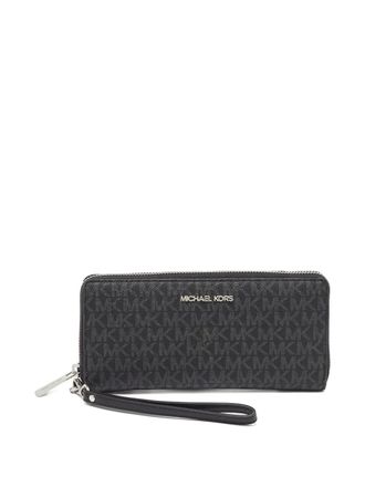 Michael Kors Jet Set Travel logo wallet - Black
