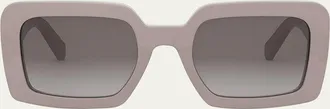 Celine Triomphe Acetate Square Sunglasses