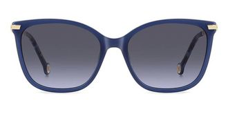 Carolina Herrera HER 0261/G/S Asian Fit PJP/GB Womens Sunglasses Blue Size 55