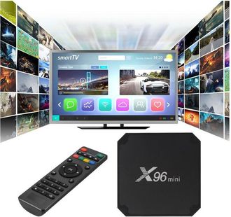 Trade Shop Trade Shop - X96 Mini Android Box 7.1 Quad-core S905w 2gb 16k Smart Tv Wifi Media Player