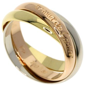 Cartier Yellow Gold (18K) Pink Gold (18K) White Gold (18K) Band Ring (Pre-Owned)