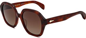 Rag & Bone RNB1063/S 09N4 HA Havana Brown/Brown Gradient