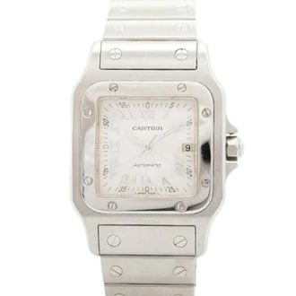Cartier Vintage, unisex, Grijs, ONE Size, Pre-owned Vintage Horloge