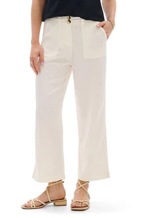 Hatley Whisper White Wide Leg Pants at Nordstrom, Size 12