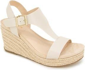 Kenneth Cole Reaction Card Platform Wedge Sandal in Ecru at Nordstrom Rack, Size 8.5