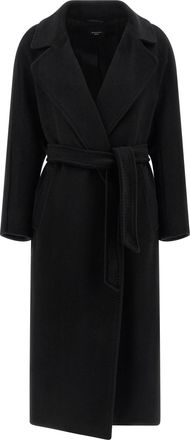 Max Mara Tempera Trench E Impermeabili Nero-Donna