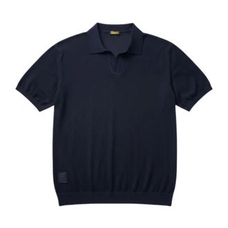 Blauer Polo Shirts, male, Blue, Size: XL Esmond Polo