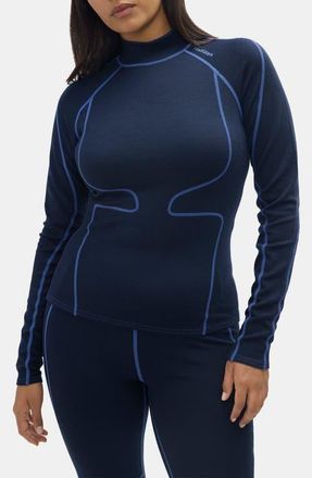 Halfdays Fay Base Layer Top in Navy at Nordstrom, Size X-Large
