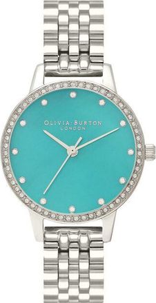 Olivia Burton Dameshorloge Kwarts Zilver