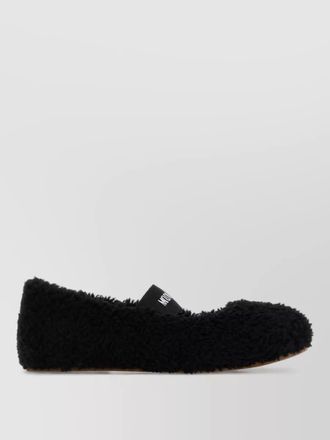 Moon Boot shearling ballerina slippers