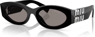 Miu Miu MU 11Ws Zonnebril - Dames - Zonnebrillen - Zwart - 54 MM - Accessoires