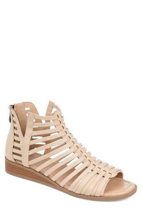 Journee Collection JOURNEE Delilah Sandal in Nude at Nordstrom Rack, Size 6.5