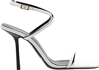 Saint Laurent High Heel Sandals, female, White, Size: 7 1/2 US Sandalo