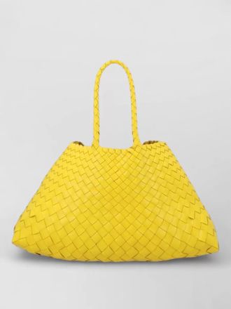 Dragon Diffusion triangle tote bag dual handle woven