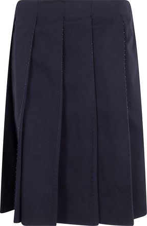 Toteme Beaded Pleat Skirt