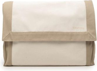 Herm&egrave;s Pre-owned Hermes Bicolor Canvas Tapis de Selle Clutch Ladies SFJ96KJGSVEAE5HV