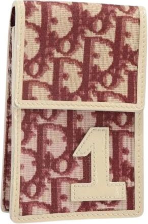 Dior Pre-owned Vintage Pouch - Dames - Vintage Accessoires - Rood - ONE Size - Vintage