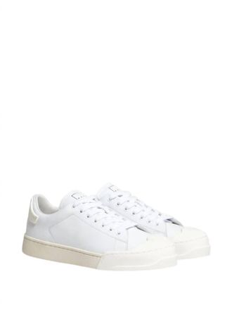Marni Mens Dada Bumper Low-Top Sneakers In Lily White