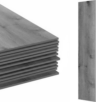 Relaxdays Suelo De Pvc Relaxdays Autoadhesivo, Aspecto Madera, Baldosas 91 X 15 Cm, Antideslizante Y F&aacute;cil De Limpiar