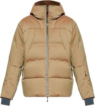 Sease Nordend Down Ski Jacket - Heren - Ski Jassen - Bruin - L - Wol - Fitness